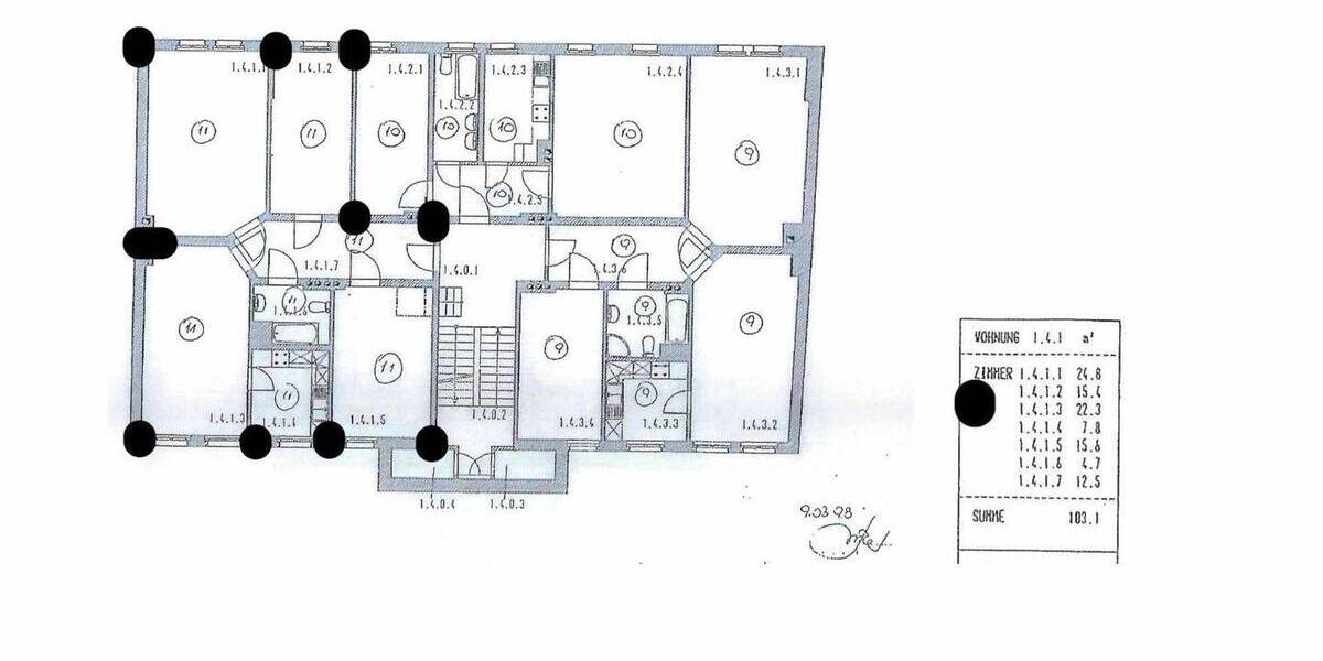 Etagenwohnung Bad Muskau - 4 Zimmer, 103 m&sup2;, 72.000&euro; | Angebot:26886068