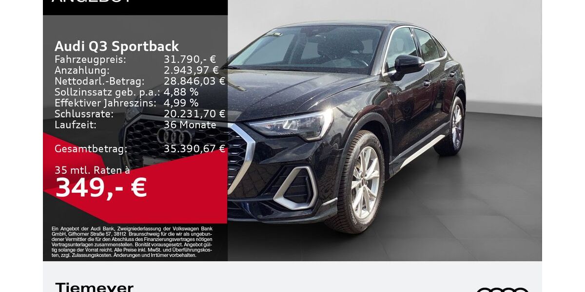 Audi Q3 54.249 km 31.330 &euro; Oberhausen 46047