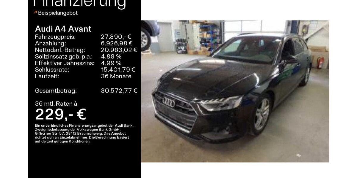 Audi A4 120.848 km 27.890 &euro; Heidenheim a. d. B. 89520