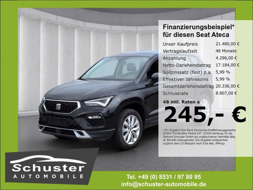 Seat Ateca 22.071 km 21.480 € Ruhstorf 94099
