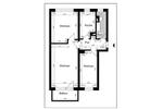 Etagenwohnung Staßfurt - 3 Zimmer, 60 m&sup2;, 361&euro; | Angebot:23858686