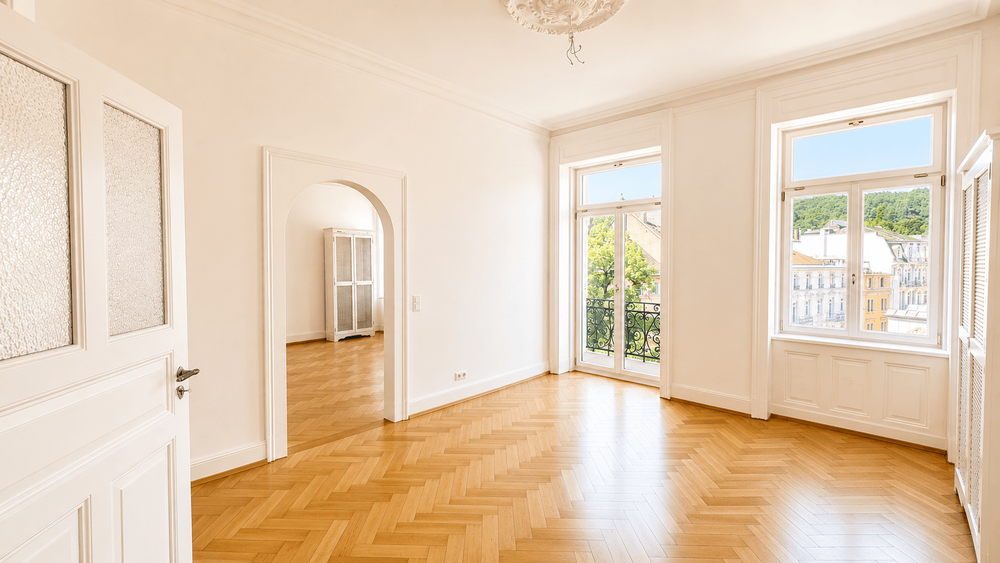 Etagenwohnung Baden-Baden Baden - 4 Zimmer, 136 m&sup2;, 2.320&euro; | Angebot:26749488