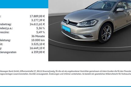 VW Golf 56.544 km 17.889 &euro; Leinefelde-Worbis/DE 37327