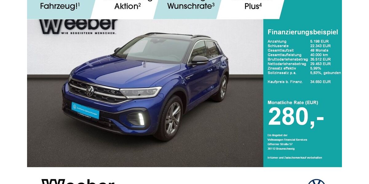 VW T-Roc 9.655 km 34.650 &euro; Weil der Stadt 71263