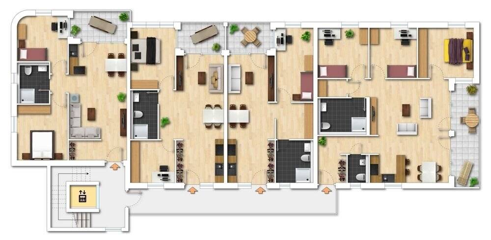Etagenwohnung Süßen - 3 Zimmer, 66 m&sup2;, 339.900&euro; | Angebot:25773056