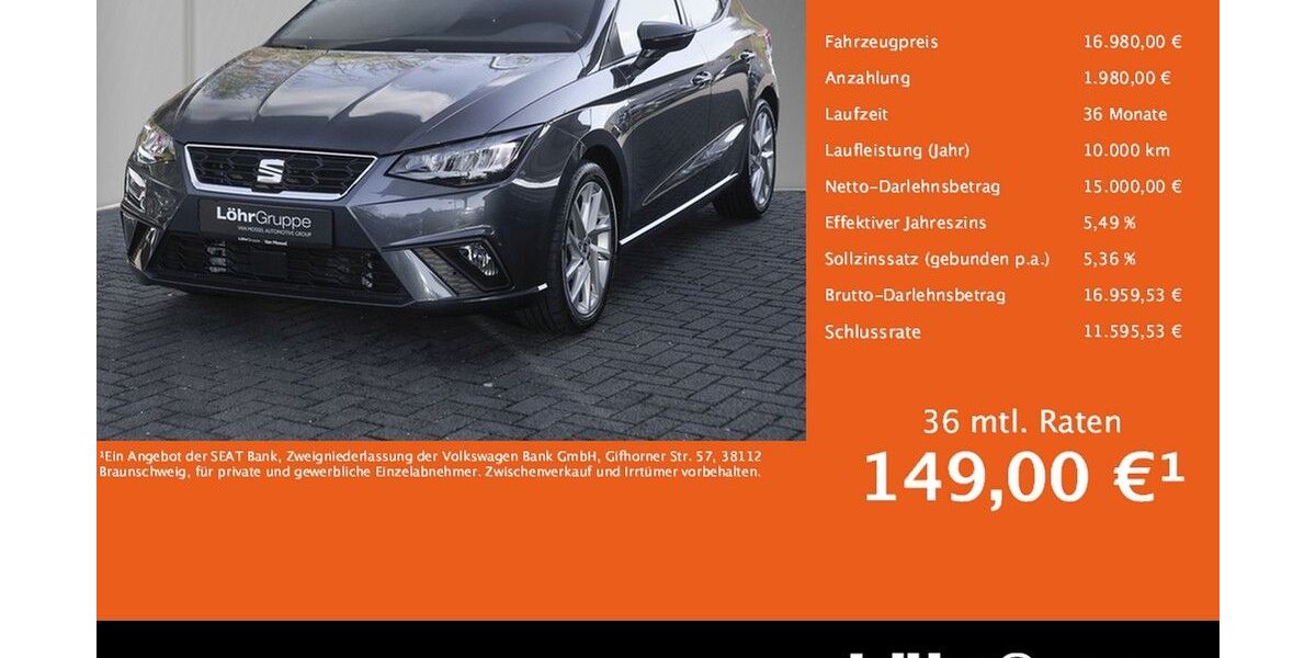 Seat Ibiza 21.560 km 16.980 &euro; Koblenz 56076