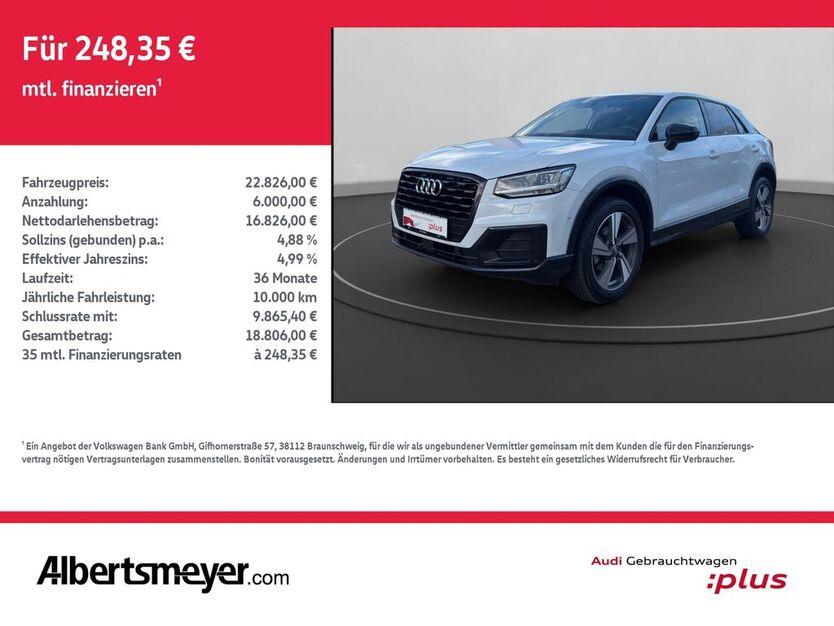 Audi Q2 20.587 km 22.826 € Nordhausen 99734