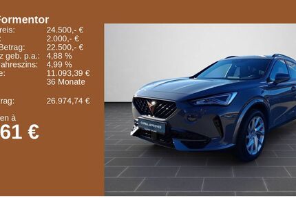 Cupra Formentor 47.594 km 24.500 &euro; Kirkel 66459