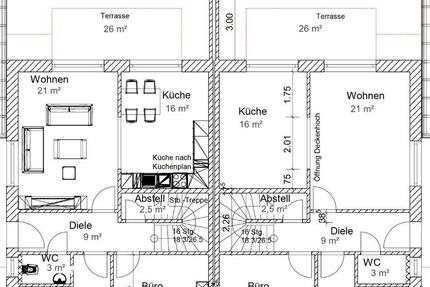 Haus Bösel - 6 Zimmer, 138 m&sup2;, 1.285&euro; | Angebot:26417088