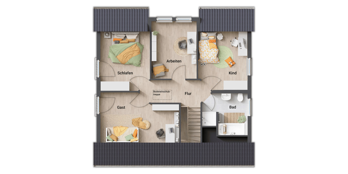 Einfamilienhaus Hessisch Oldendorf Segelhorst - 5 Zimmer, 144 m&sup2;, 376.050&euro; | Angebot:26777819