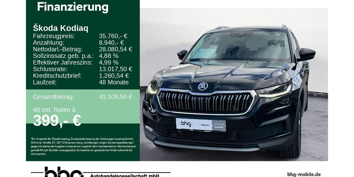 Skoda Kodiaq 28.708 km 35.760 € Tübingen 72072