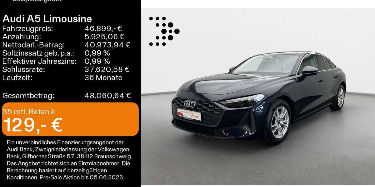 Audi A5 21.800 km 46.899 &euro; Linsengericht 63589