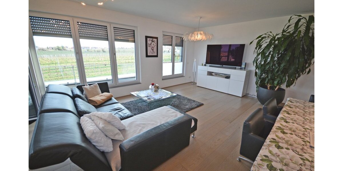 Eine traumhafte, lichtdurchflutete Penthouse-Wohnung mitten in den Weinbergen. - Einfamilienhaus Neustadt an der Weinstraße Hambach | Angebot:25449458