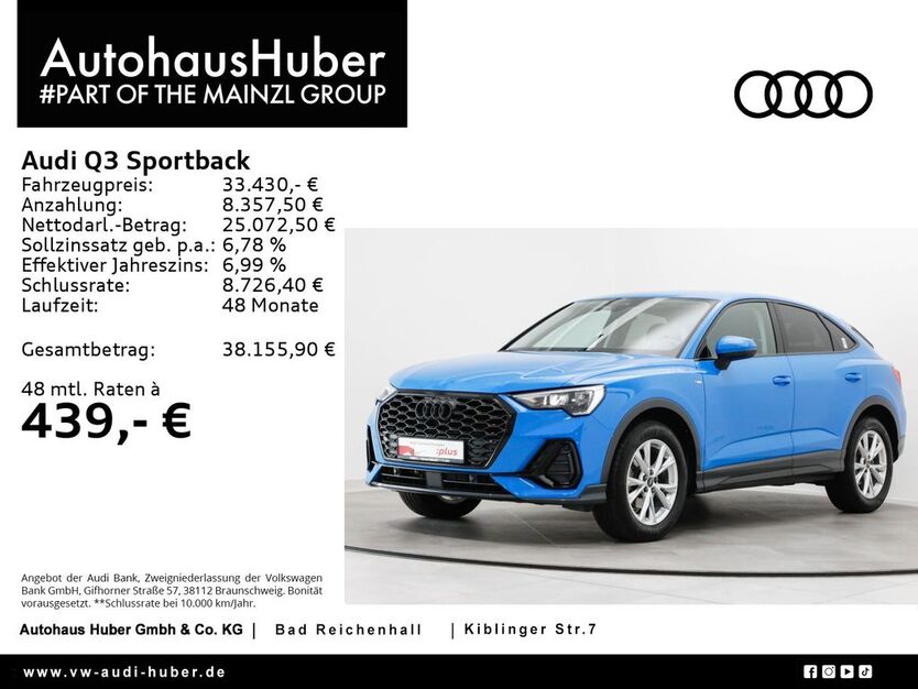 Audi Q3 45.500 km 33.430 € Bad Reichenhall 83435