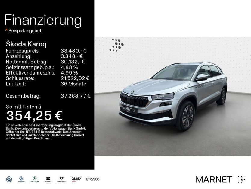 Skoda Karoq 2.500 km 33.480 € Heidenheim an der Brenz 89520