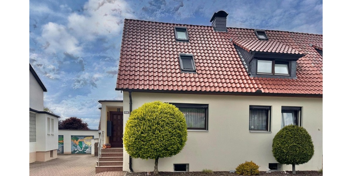 Charmante DHH mit Hinterhaus - Doppelhaushälfte Hildesheim Marienburger Höhe | Angebot:26855687