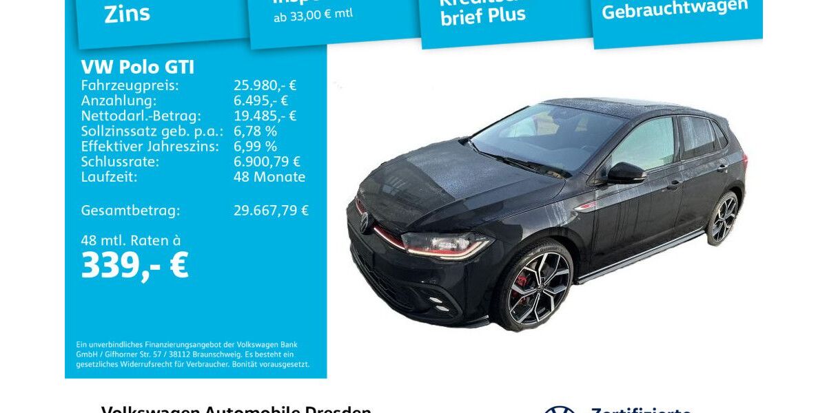 VW Polo 29.609 km 24.980 &euro; Dresden 01169