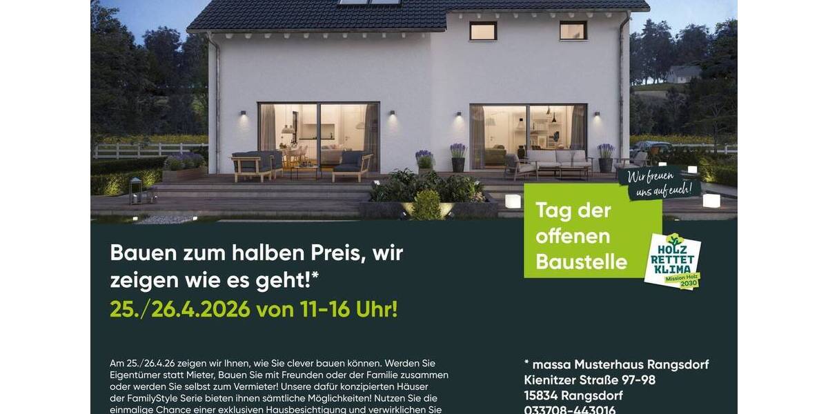 Doppelhaushälfte Zeuthen - 4 Zimmer, 117 m&sup2;, 390.000&euro; | Angebot:26258815