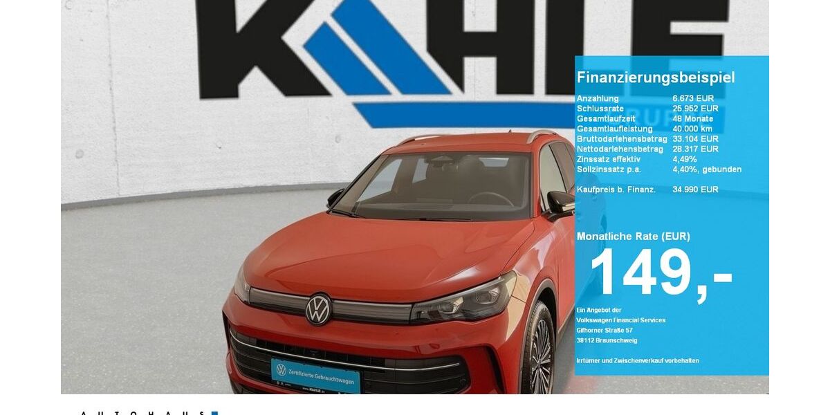 VW Tiguan 24.774 km 34.990 &euro; Wunstorf 31515