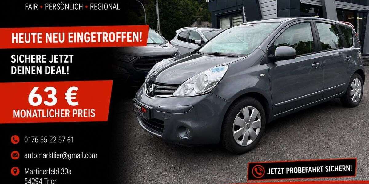 Nissan Note 63.619 km 5.499 &euro; Trier 54294