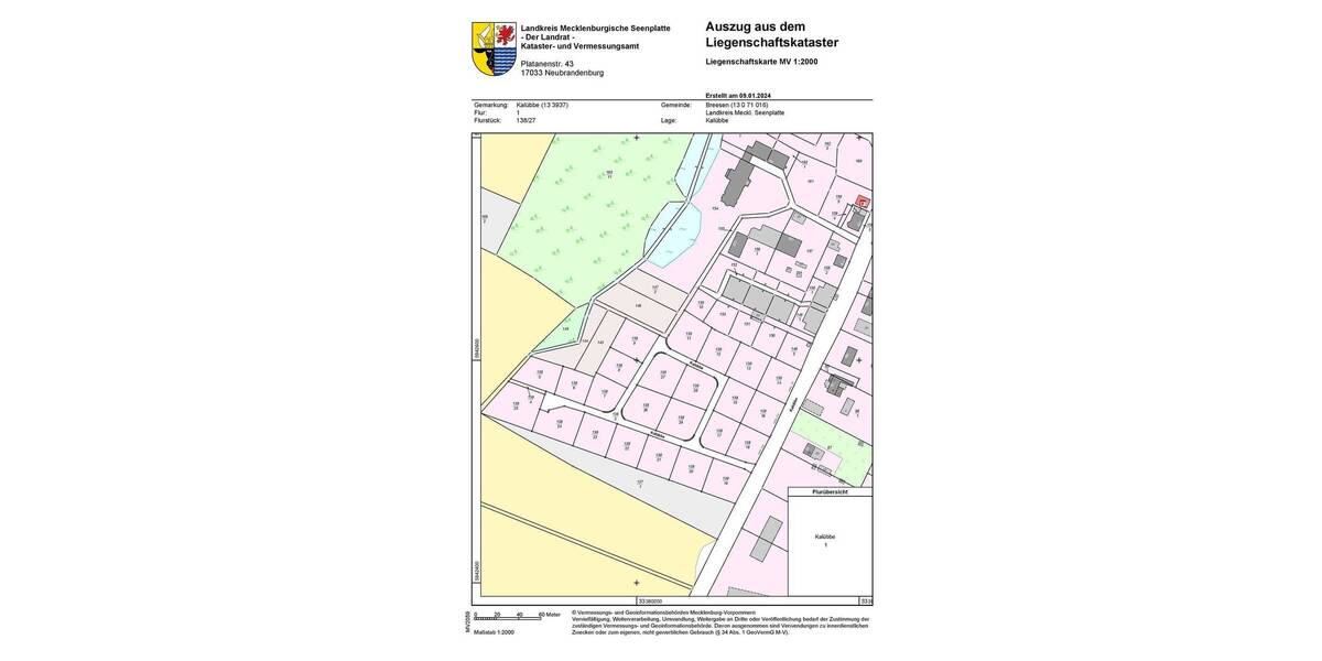 Grundstück Breesen Kalübbe - 79.000&euro; | Angebot:25747570