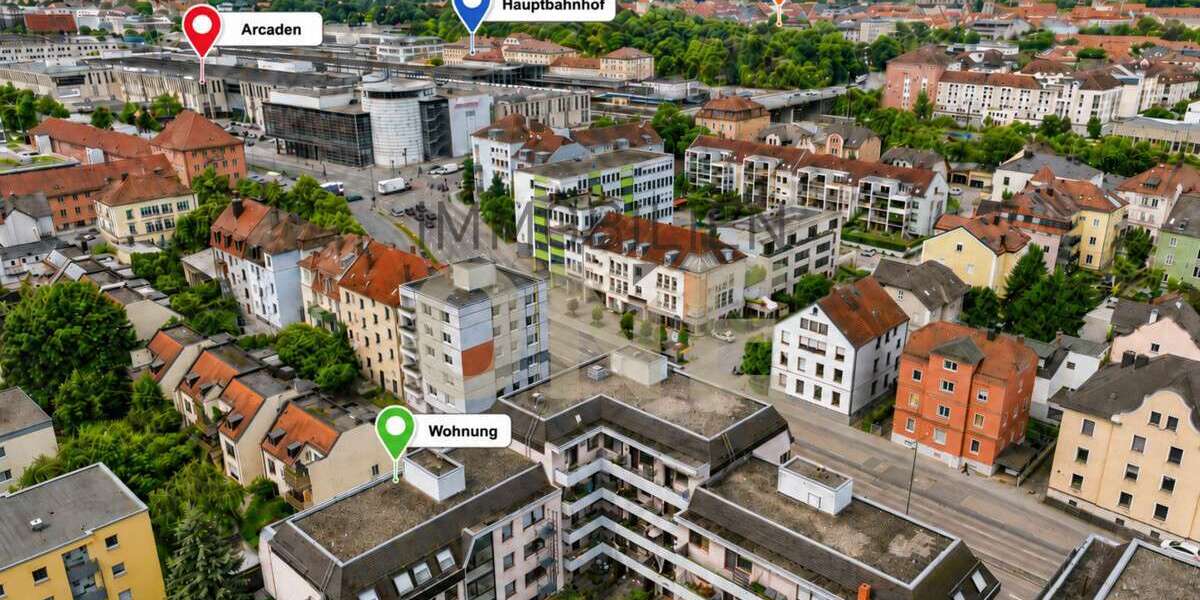 Etagenwohnung Regensburg Galgenberg - 3 Zimmer, 63 m&sup2;, 315.000&euro; | Angebot:27145790