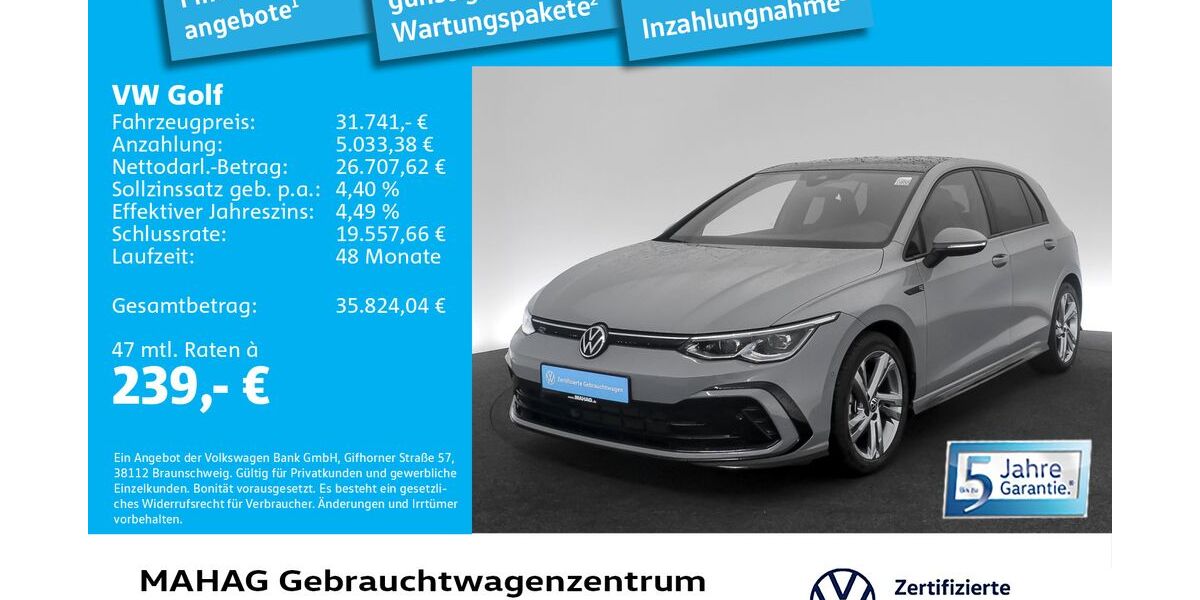 VW Golf 18.571 km 31.482 &euro; München 80935