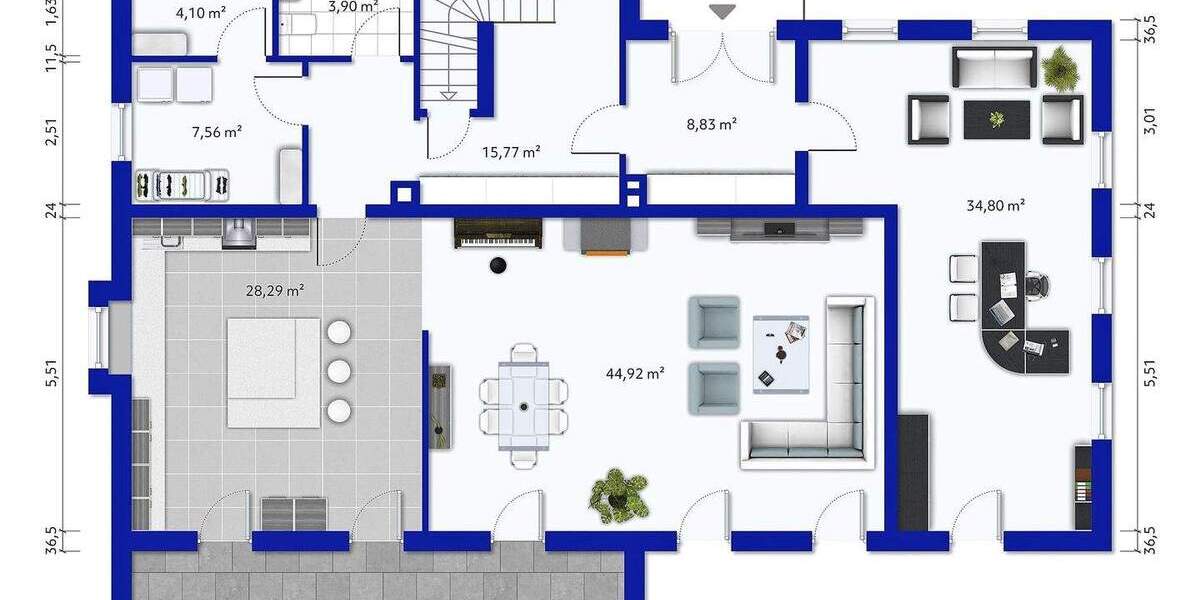 Einfamilienhaus Neufahrn Asenkofen - 5 Zimmer, 270 m&sup2;, 920.000&euro; | Angebot:25779501