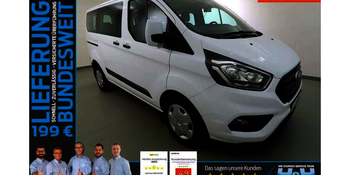 Ford Transit Custom 30.801 km 26.980 &euro; Premnitz 14727