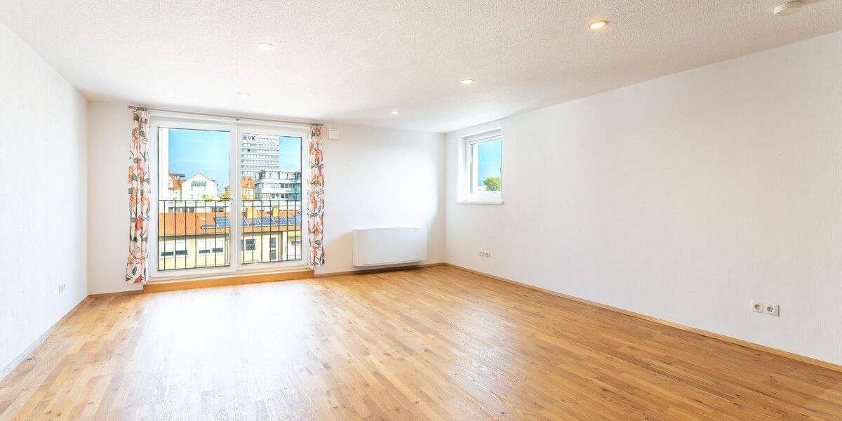 4-Zimmerwohnung mit Balkon und Galerie-Zimmer - mitten im Leben! 4 zimmer