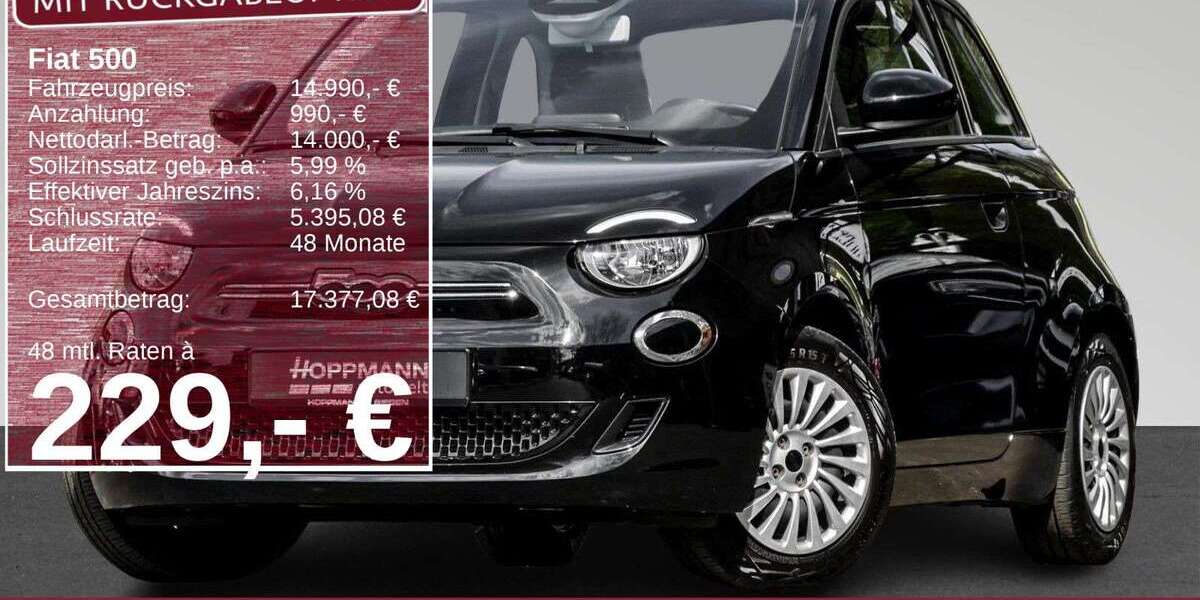 Fiat 500e 31.017 km 14.990 &euro; Siegen 57072