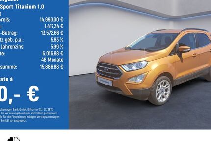 Ford EcoSport 26.900 km 14.440 &euro; Braunschweig 38114