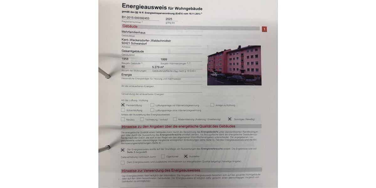 Etagenwohnung Schwandorf - 3 Zimmer, 63 m&sup2;, 169.000&euro; | Angebot:26452642