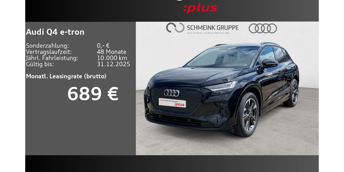 Audi Q4 e-tron 8.192 km 53.990 &euro; Wesel 46483