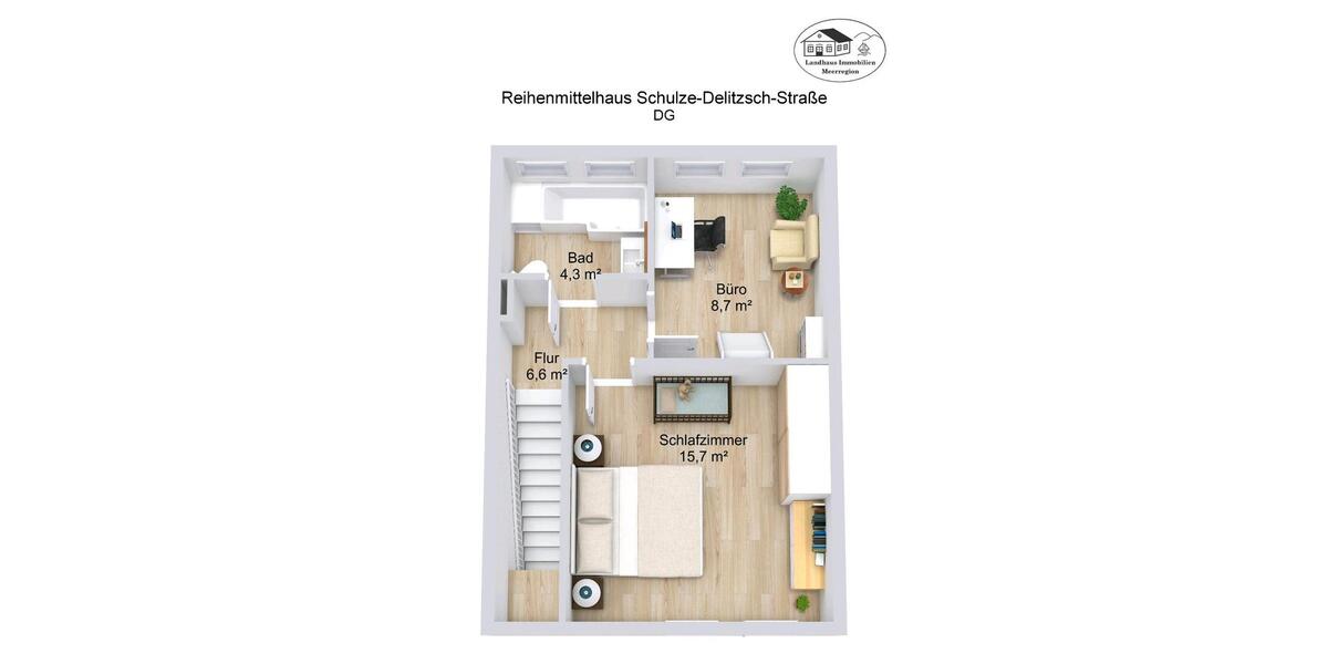 Gemütliches Reihenmittelhaus mit großem Garten 3 zimmer