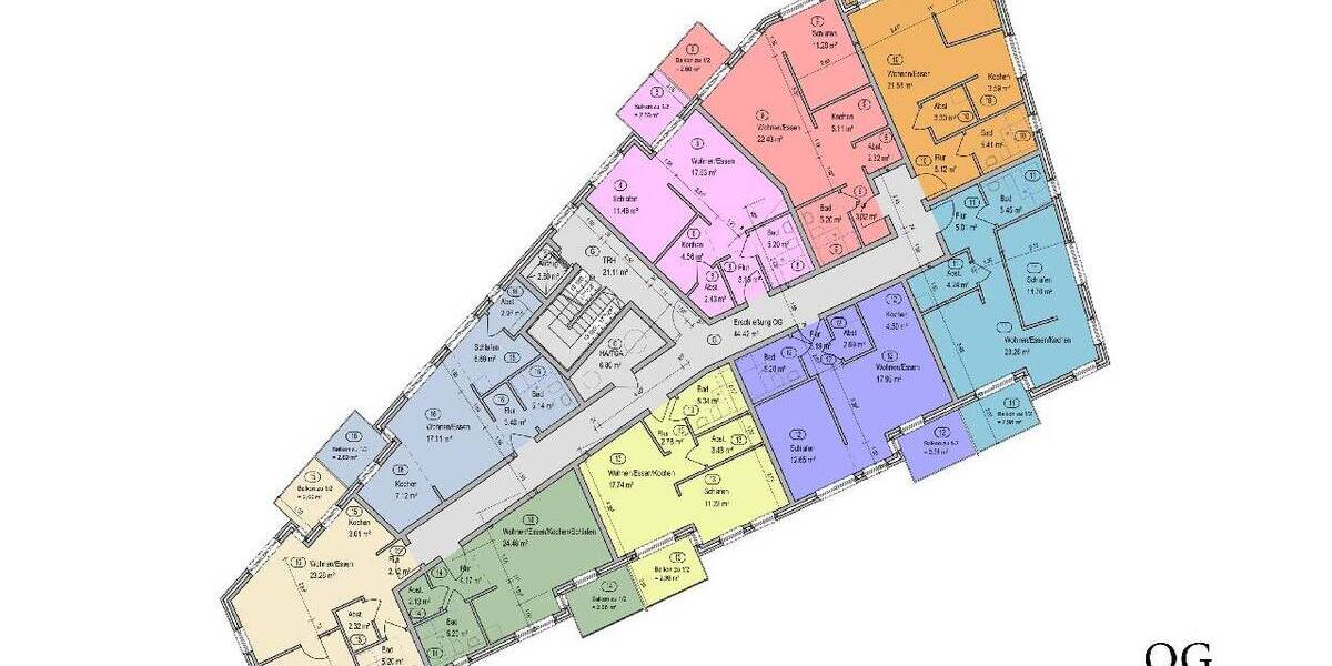 Etagenwohnung Horneburg - 2 Zimmer, 54 m&sup2;, 275.800&euro; | Angebot:25689044