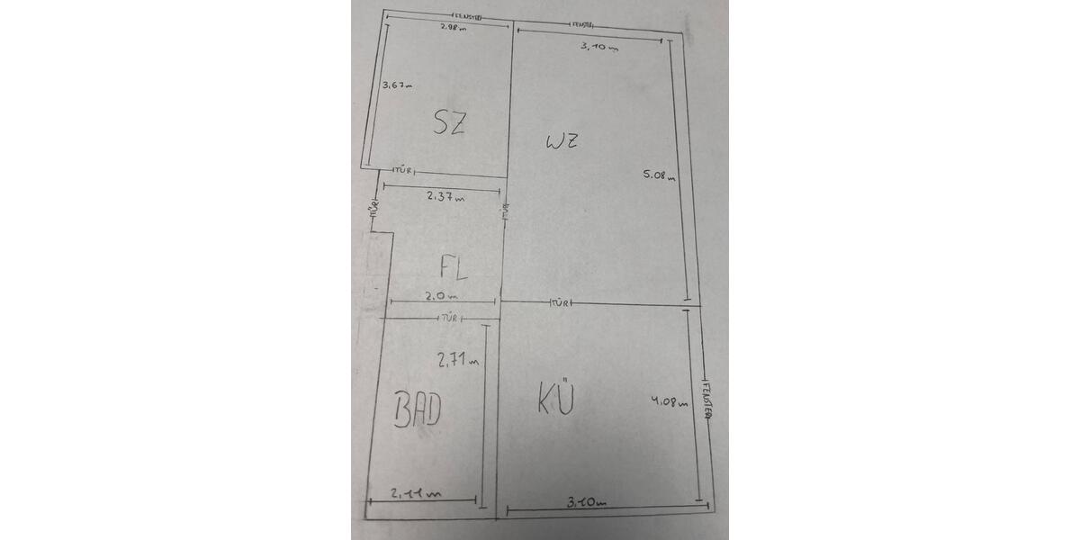 Erdgeschoßwohnung Lößnitz - 2 Zimmer, 52 m&sup2;, 257&euro; | Angebot:24587583