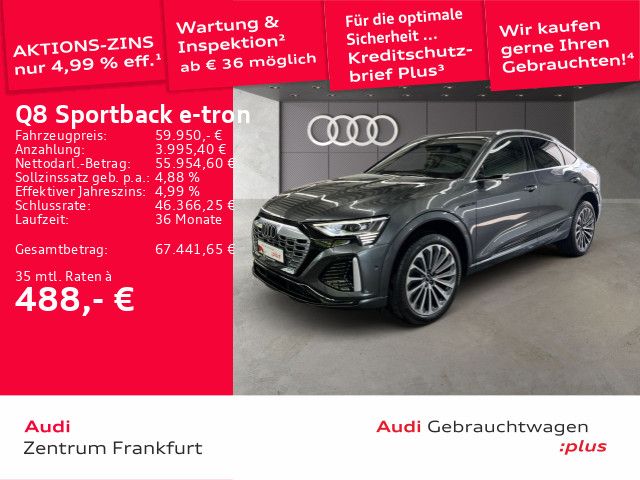 Audi Q8 e-tron 39.165 km 58.850 &euro; Frankfurt am Main 60314