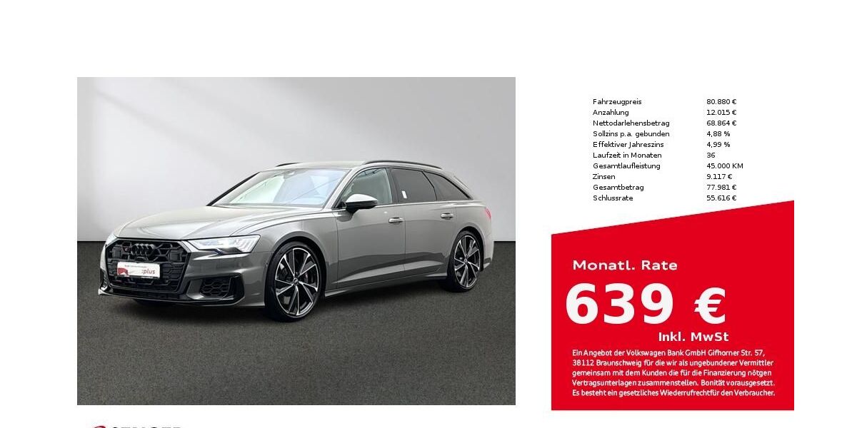 Audi S6 8.792 km 74.880 &euro; Lingen 49809