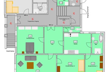 Wohnung Schmölln - 4 Zimmer, 125 m&sup2;, 190.000&euro; | Angebot:27017041