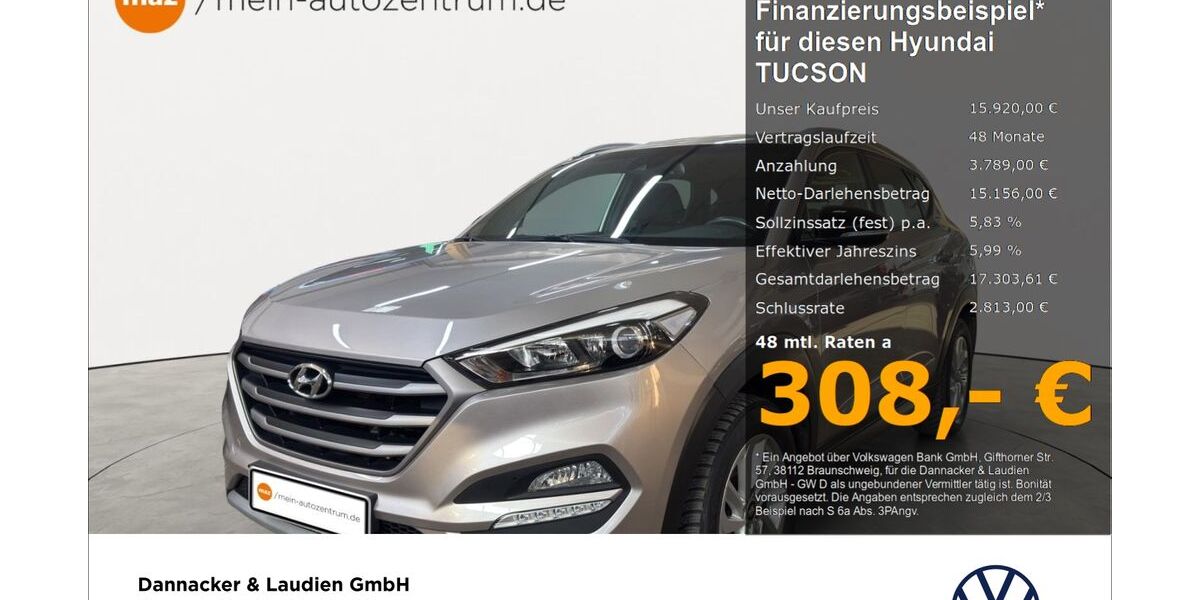 Hyundai TUCSON 52.115 km 15.920 &euro; Lüneburg 21337
