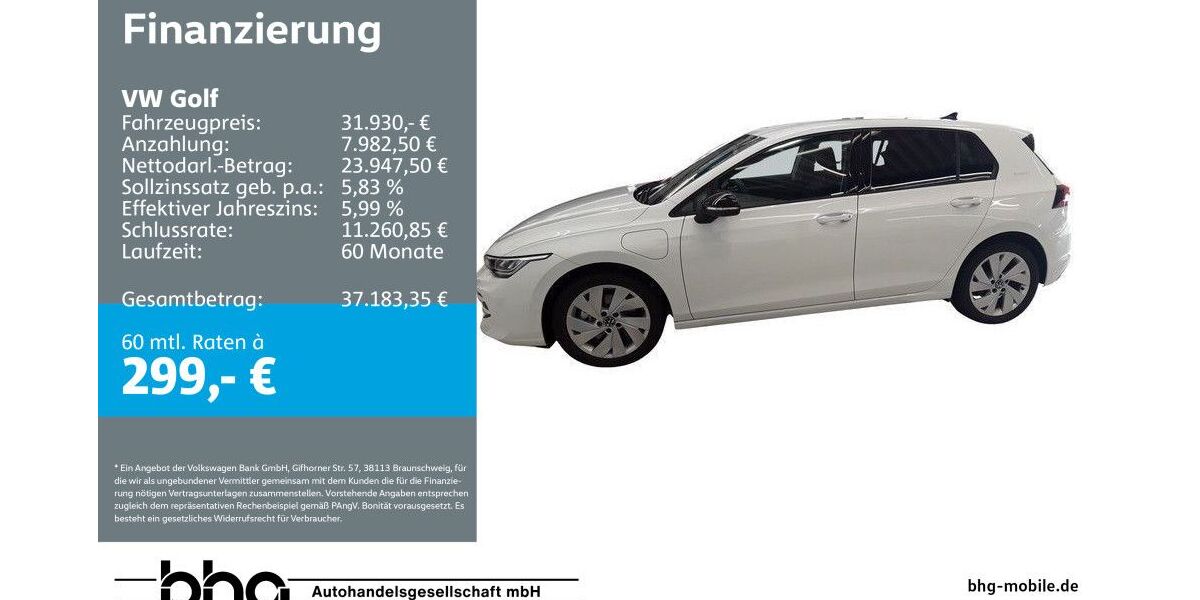 VW Golf 5.252 km 31.930 &euro; Reutlingen 72770
