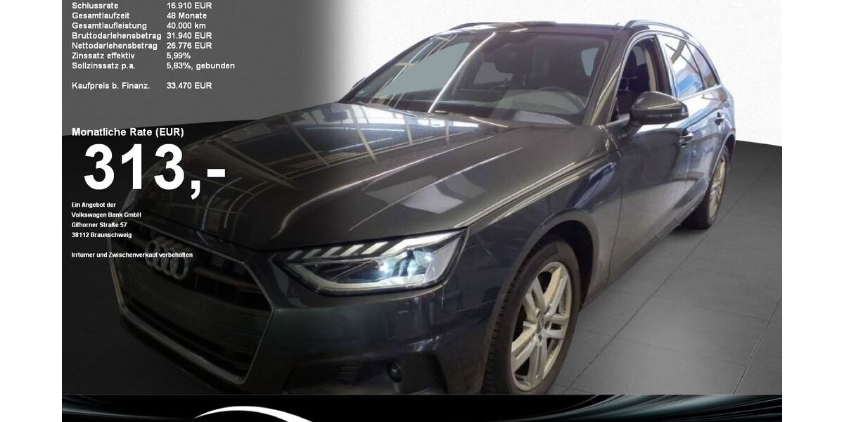 Audi A4 20.672 km 33.470 &euro; Sigmaringen 72488