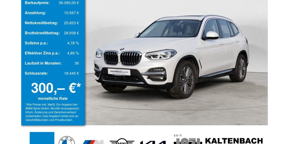 BMW X3 69.775 km 36.390 &euro; Waldbröl 51545