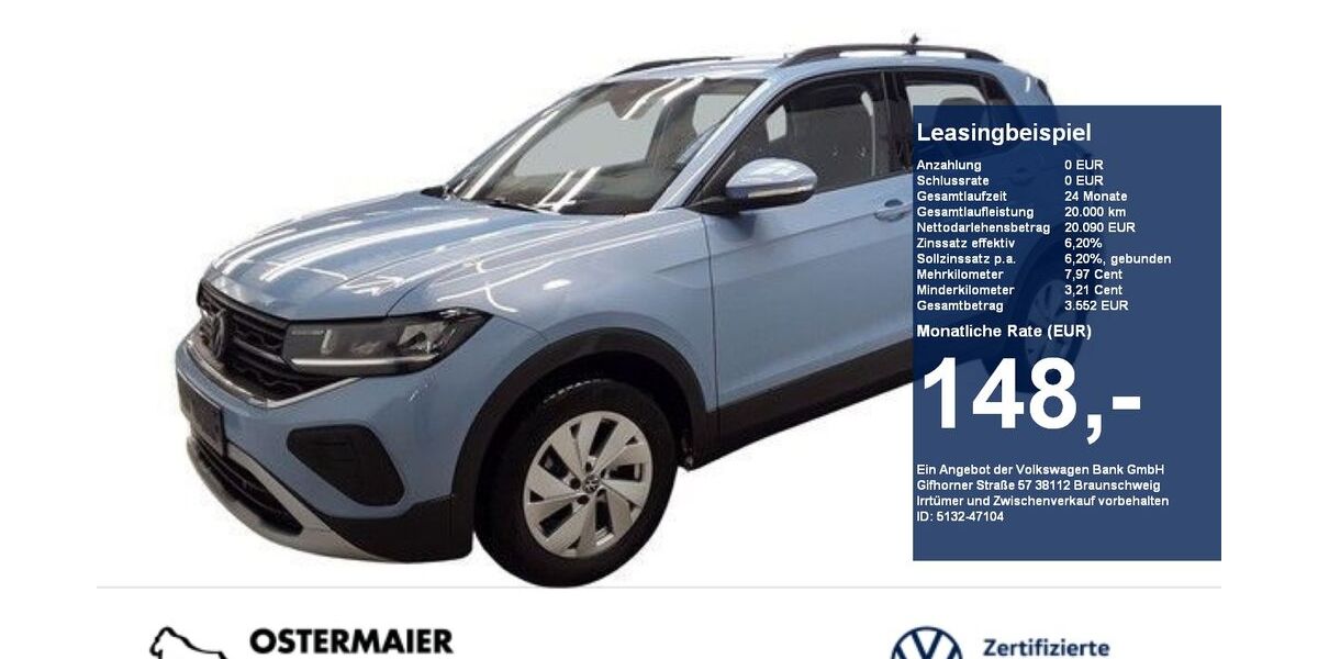 VW T-Cross 12.355 km 20.090 &euro; Vilsbiburg 84137