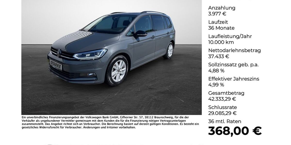 VW Touran 15.347 km 40.940 &euro; Vechta 49377
