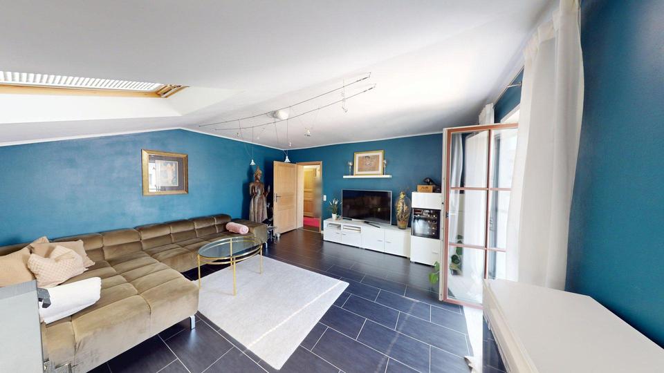 Dachgeschoßwohnung Bruckmühl - 4 Zimmer, 108 m&sup2;, 1.500&euro; | Angebot:26320959