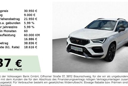 Cupra Ateca 43.000 km 29.890 &euro; Roth 91154