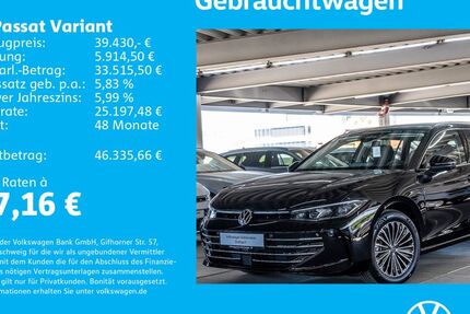 VW Passat Variant 1.505 km 39.230 &euro; Stuttgart-Wangen 70188