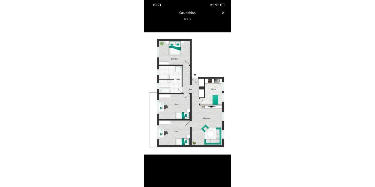 Hochparterre Frankfurt am Main West - 4 Zimmer, 100 m&sup2;, 399.900&euro; | Angebot:27084489
